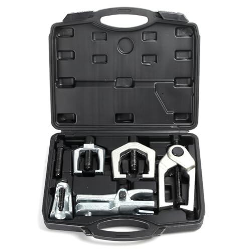 ZEAJSRU Multifunctional Ball Head Removal Tool Automobile Ball Head Extractor Lower arm tie Rod Ball Head Removal Pull Code(Black)