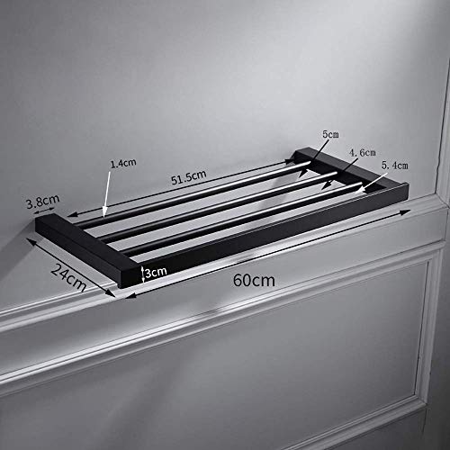 Étagère de salle de bain pour optimiser les petits espaces et suspendre le linge - 8