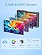FEELWORLD T6 6 Zoll Kamera Field Monitor 4K HDMI Aluminium DSLR Video Externer Monitor mit 2200mAh Akku und Kameratasche, Waveform, 3D LUT, Fokushilfe, Histogramm für Filmproduktion