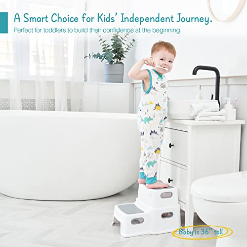 Forbena FBSS23-001 Toddler Step Stool For Bathroom Sink thumb #1