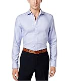 Calvin Klein Men's Dobby Twill Infinite Cool Long Sleeve Button Down Shirt