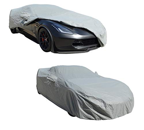 Waterproof Custom Cover Corvette Coupe Convertible C5 C6 97~13 Breathable, Indoor And Outdoor Automotive Accessories - Dust, Uv Ray, Mist, Vehicle Protection - Elastic Hem And Bag #TOP6
