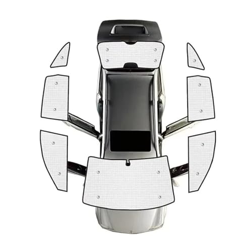 Pare-soleil voiture pour CR-V 2007-2011 protection complète habitacle