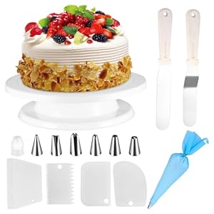 Szjyg Drehbarer Tortenständer Dekorations Kits