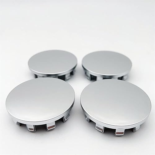 Miniatura 3 de Forten Kingdom 4 tapas centrales de plástico plateado mate personalizadas para ruedas Dodge Ram 2019-2022, repuesto 6KF18TRMAA