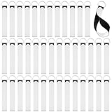 Frienda 40 Pieces Sublimation Wristlet Keychain Blanks Bulk White Neoprene Sublimation Wristlet Lanyard Keychain Holder for DIY Crafts Women