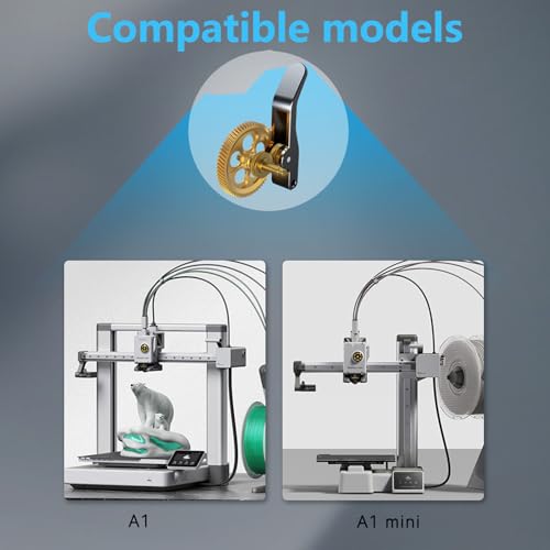 Engrenage extrudeuse résistant pour une impression 3D fluide et de haute précision mécanique - 2