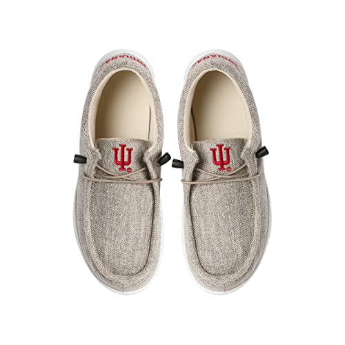 FOCO Men's NCAA College Team Logo Lightweight Loafers Lace Up Cotton Knit Shoes4