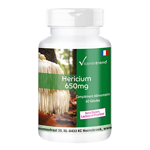 Vitamintrend Hericium 650 mg 60 gélules