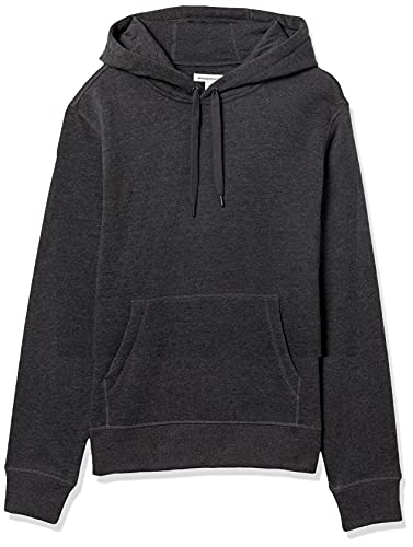 [Amazon Essentials] パーカー 裏起毛 メンズ ヘザーチャコ