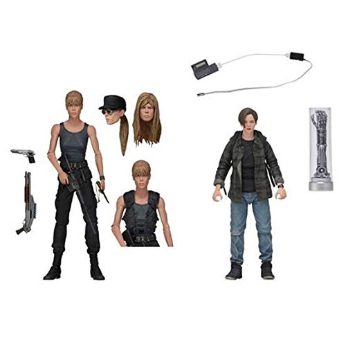 NECA - Figurine Terminator 2 - 2-Pack Sarah & John Connor 18cm - 0634482421796