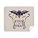 Butterfly Shape Cartoon Pattern Halloween Cleaning Cloth Screen Cleaner 2pcs Suede Fabric