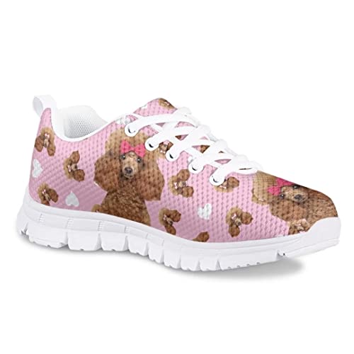Pinupub Boys Girls Sports Shoes for Running Walking Animals Print Kids Casual Tie Lace Sneakers2