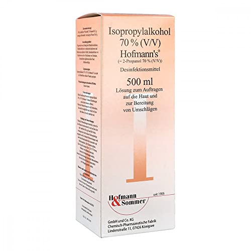 isopropylalkohol 70% v/v hofmann`s 500 ml Cover