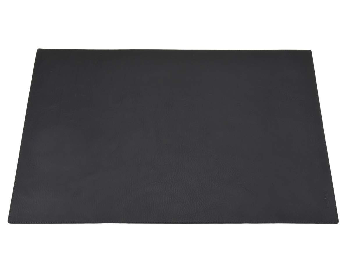 Ruitertassen Schreibunterlage Leder Schreibtischauflage 60x40cm Unterlage Schreibauflage Matte schwarz