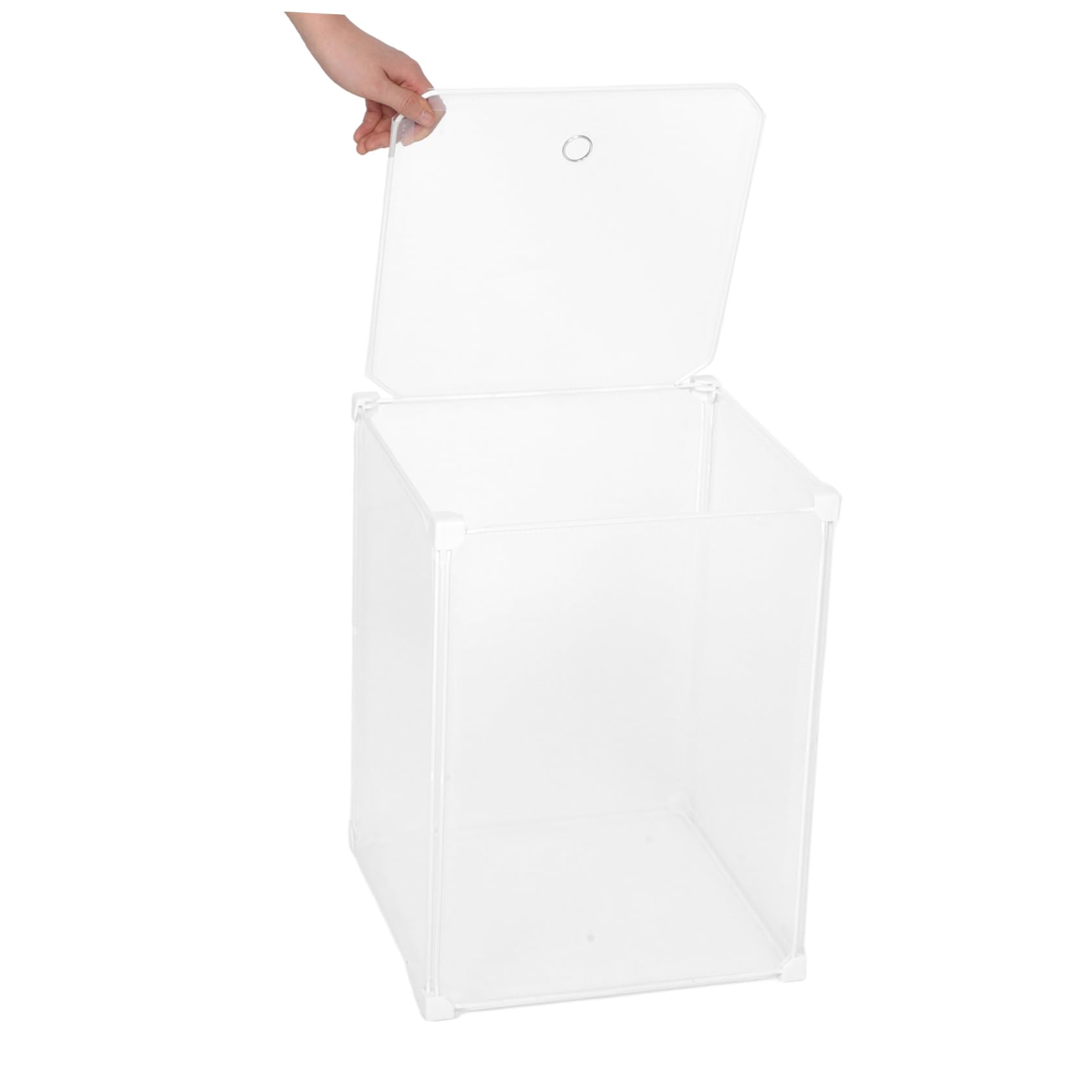 Alipis Boîte De Rangement Transparente Pour Figurines Et Peluches Présentoir De Collection Conteneur De Stockage Pratique Pour Jouets Et Poupées