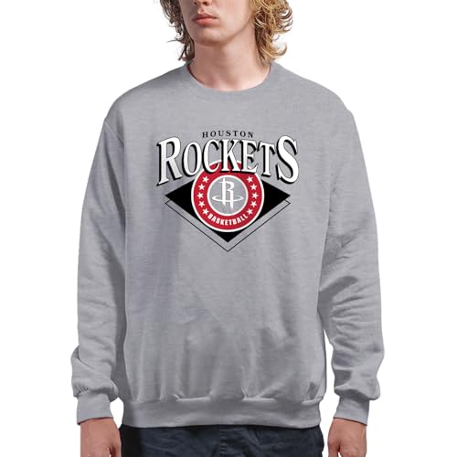 Sudadera Houston Rockets tacto suave sudadera hombre algodón premium Junk Food Court Classic