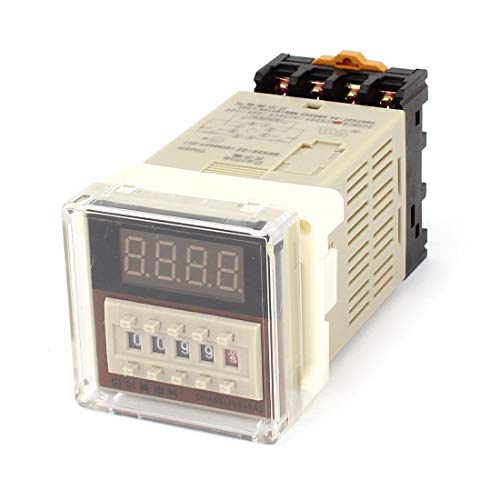 Relé de temporizador DH48S-2Z de 8 pines con retardo ajustable de tiempo