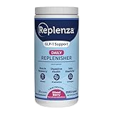 Daily Replenisher GLP-1 Nutritional Support, Powder, Muscle Recovery, Digestive Health & Skin Elasticity Mix of Amino Acids, Prebiotics and Collagen Peptides – Berry Flavor, 2 pk of 30 Scoops