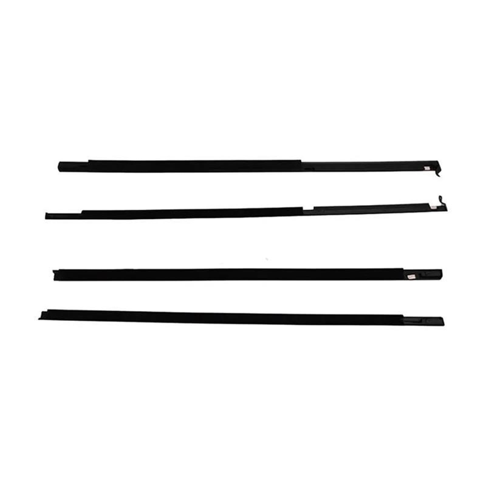 Snwdbh One Color 4Pcs Car Window Glass Sealant Strip For Mitsubishi For Pajero For Montero 2000-2016 Mn117037 Moulding Weatherstrip Belt Exterior Belt