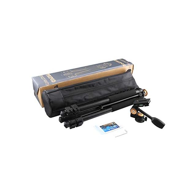LLluckyHW 2-in-1-Stativ Einbeinstativ aus Aluminiumlegierung Kompakt Leichtes Stativ Kamerastativ Reisestativ Fotostativ… – Bild 4