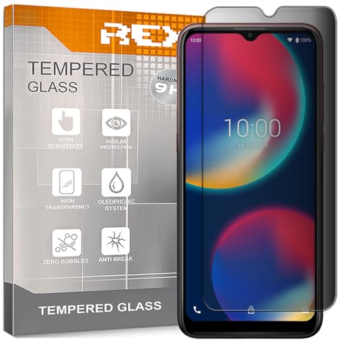 REY Verre Trempé Anti espionnage pour WIKO View 4, Protecteur d'écran qualité supérieure