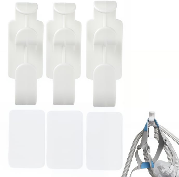 Annlpoy 3pcs CPAP - Supporto per tubo flessibile,cpap stand system per respiratore,Assicura un Sistema di Tubazione della Maschera CPAP Stabile e Senza Grovigli, Migliora il Sonno per Accessori Apne