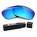 Polarized Ikon Iridium Replacement Lenses for Oakley Turbine Sunglasses - Ice Blue Mirror
