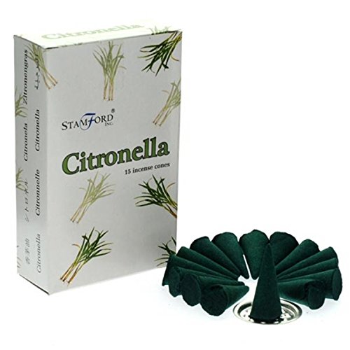 Incense Cones Stamford Citronella 12 Packs Of 15 Cones