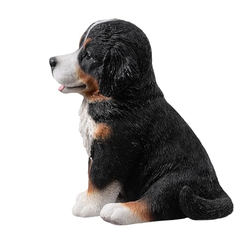 Estatua Cachorro Bernese Mountain 12.5 Pulgadas miniatura 5