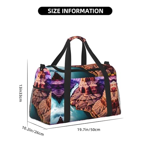 Beauty Grand Canyon Print Everyday Use Travel Duffle Bag Large Capacity Travel Bag Stylish Functional Bag4