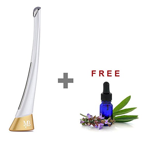 Ionic Infusion Essential Oil Wand & Under-Eye Massager (with Bonus Essential Oil)