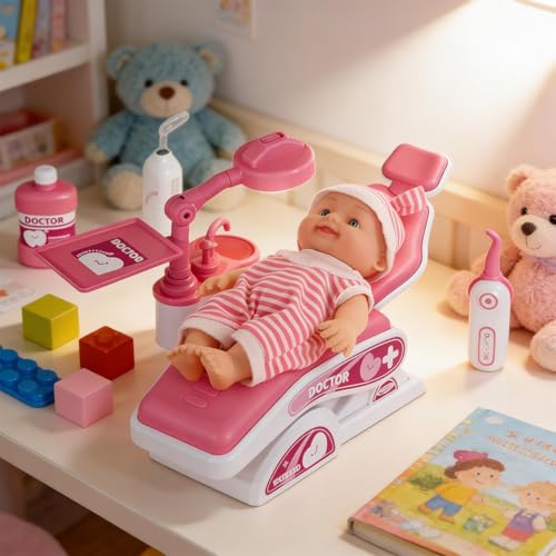 Kit dentiste jouet de simulation pour l'école maternelle et fêtes