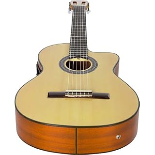 Guitare électro-classique 4/4 taille 39 pouces M-tunes MTCG11 Cutaway mtunes - Les Beatles, Paul McCartney, John Lennon, RIngo Starr, George Harrison Guitare électro-classique 4/4 taille 39 pouces M-tunes MTCG11 Cutaway mtunes – Image 4