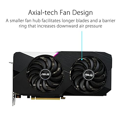 ASUS DUAL-RTX3060TI-O8G-V2 RTX3060TI HDMI X 2 DP X 3 8G D6, 90YV0G1J-M0NA00 - Image 3