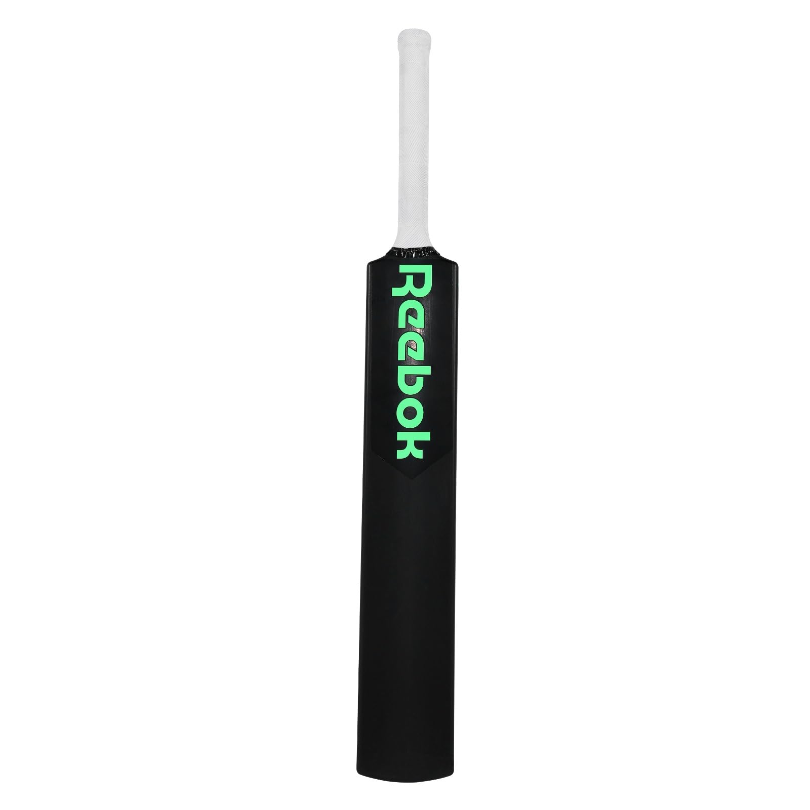 Reebok Blaze Batte de cricket en plastique – Taille complète 86,4 x 11,4 cm, PVC léger, design durable pour l'entraînement et les jeux récréatifs, convient aux enfants de 15 ans et plus (vert)