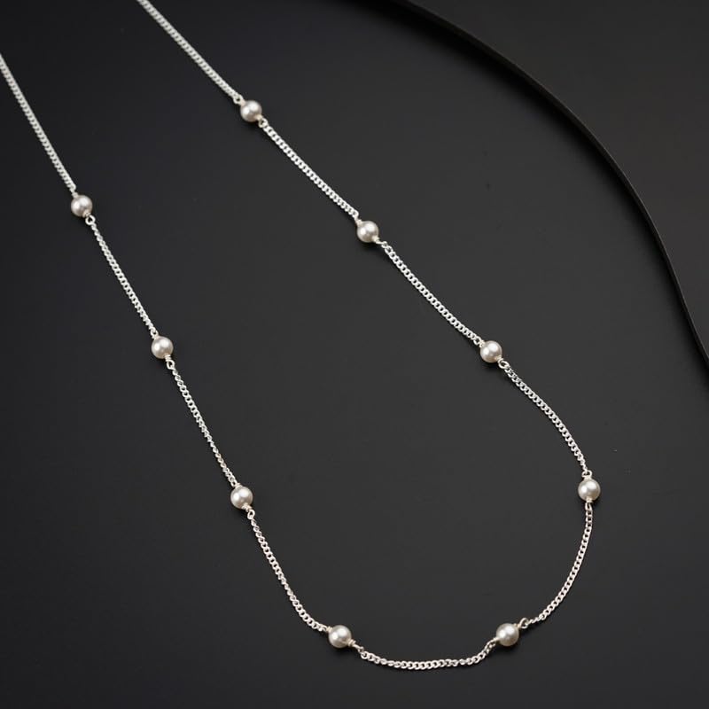 Image of House Of Aadyaa Handmade Silver Mangalsutra for Women | Made in 92.5 Silver | Silver Gifts for Women