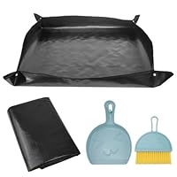 Wasserdicht Haustier Laufgittermatte - 150 x 100 cm,Laufgittermatte Bürste für Meerschweinchen Käfig Zubehoer Kaninchen Matte Wasserdicht Haustier Pipi Pads für Meerschweinchenkäfig, Plane, Boden,