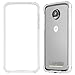ADEMITE Moto Z2 Play Case Bumper - Mod Compatible (Does not Work with Other Models Moto Z2 Force, Moto Z, Z Force, and Z Play 1st gen (White)
