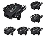 LEDwholesalers 24V 10A 240W AC/DC Power Adapter with 5.5x2.5mm DC Plug and 2.1mm Adapter, Black,...