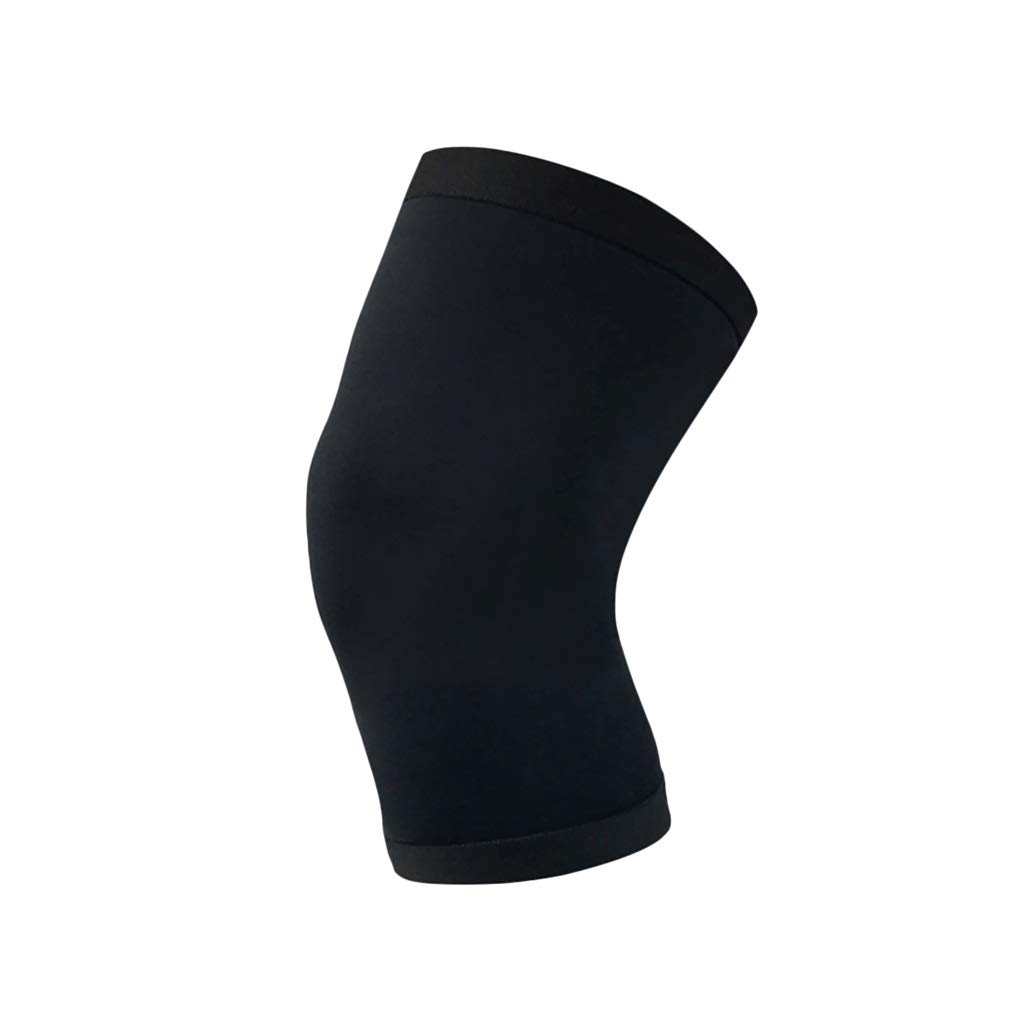 Soft Sports Knee Pads Breathable Kneeling Compression Elastic Fitness Cycling Basketball Leg Sleeve Knee Support Guard Brace(M)