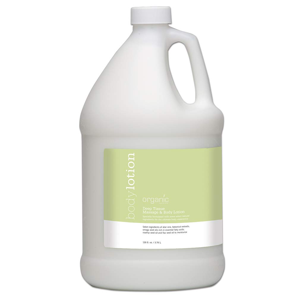 Deep Tissue Massage and Body Lotion - 128 oz : Organic Body Lotion : Health & Household