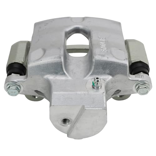 Image of TRQ Rear Left Brake Caliper w /Bracket Drivers Side | For 2010-2015 Chevrolet Camaro