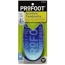 PROFOOT Achilles Tendonitis Orthotic Heel Cup for Men Sizes 8-13 - Pain Relief Shoe Inserts for Heel Support & Alignment - 1 Pair