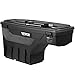 VEVOR Truck Bed Storage Box, Lockable Lid, Waterproof ABS Wheel Well Tool Box 6.6 Gal/20 L with Password Padlock, Compatible with Super Duty 2017-2021, Driver Side, Black