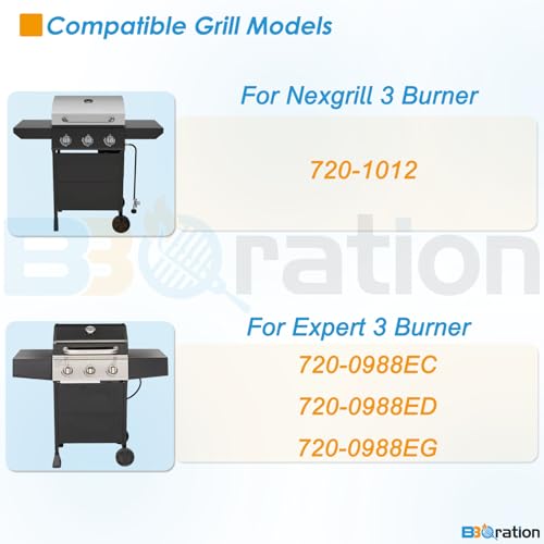Image of Grill Replacement Parts for Nexgrill and Expert 3 Burner