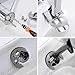 Xhziy 2 Sets of Faucet Installation kit, hot and Cold Water Faucet Fixing Tools, Stainless Steel Kitchen Faucet Sink Replacement Repair, Fixed Kitchen Supplies (1.77 inches)
