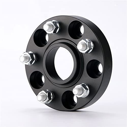 Élargisseur de voie en alu PCD 5x114,3 CB 60,1 mm, finition haut de gamme argent