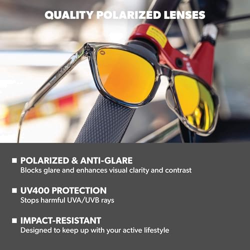 Image of Knockaround Square Polarized Sunglasses for Men & Women - UV400 Protection