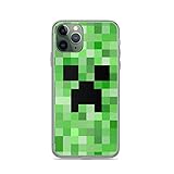 Phone Case Creeper Head Face Compatible with iPhone 6 6s 7 8 X Xs Xr 11 12 Pro Max Mini Se 2020...